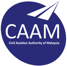 a blue circle with black text and a paper plane