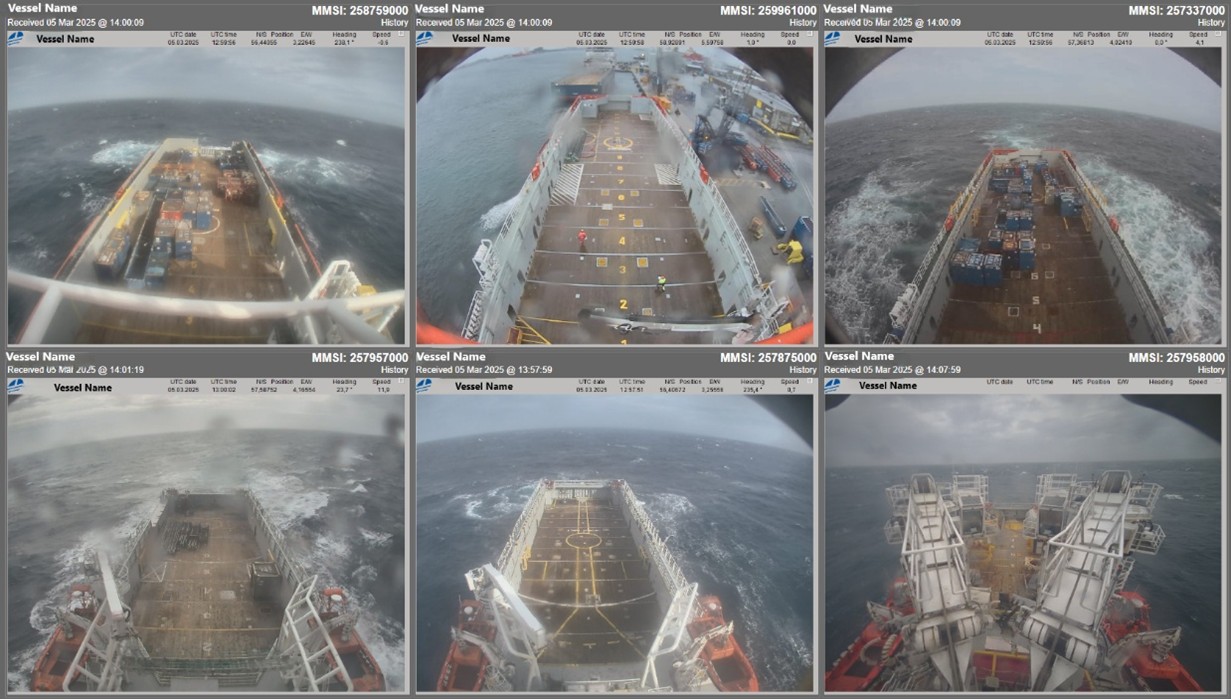 a group of images of a ship in the ocean